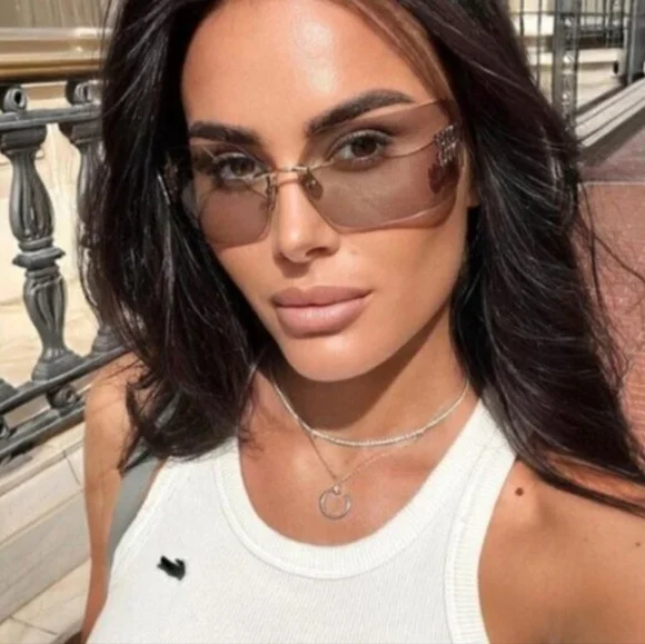 Flash Sale! Miu Miu 54ys Rose Gold Sunglasses - Picture 5 of 8